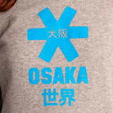 Sudadera Capucha Niño Osaka Star Azul Gris