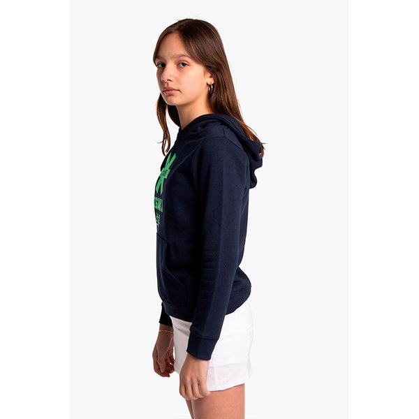 Sudadera Capucha Niño Osaka Star Verde Azul Marino